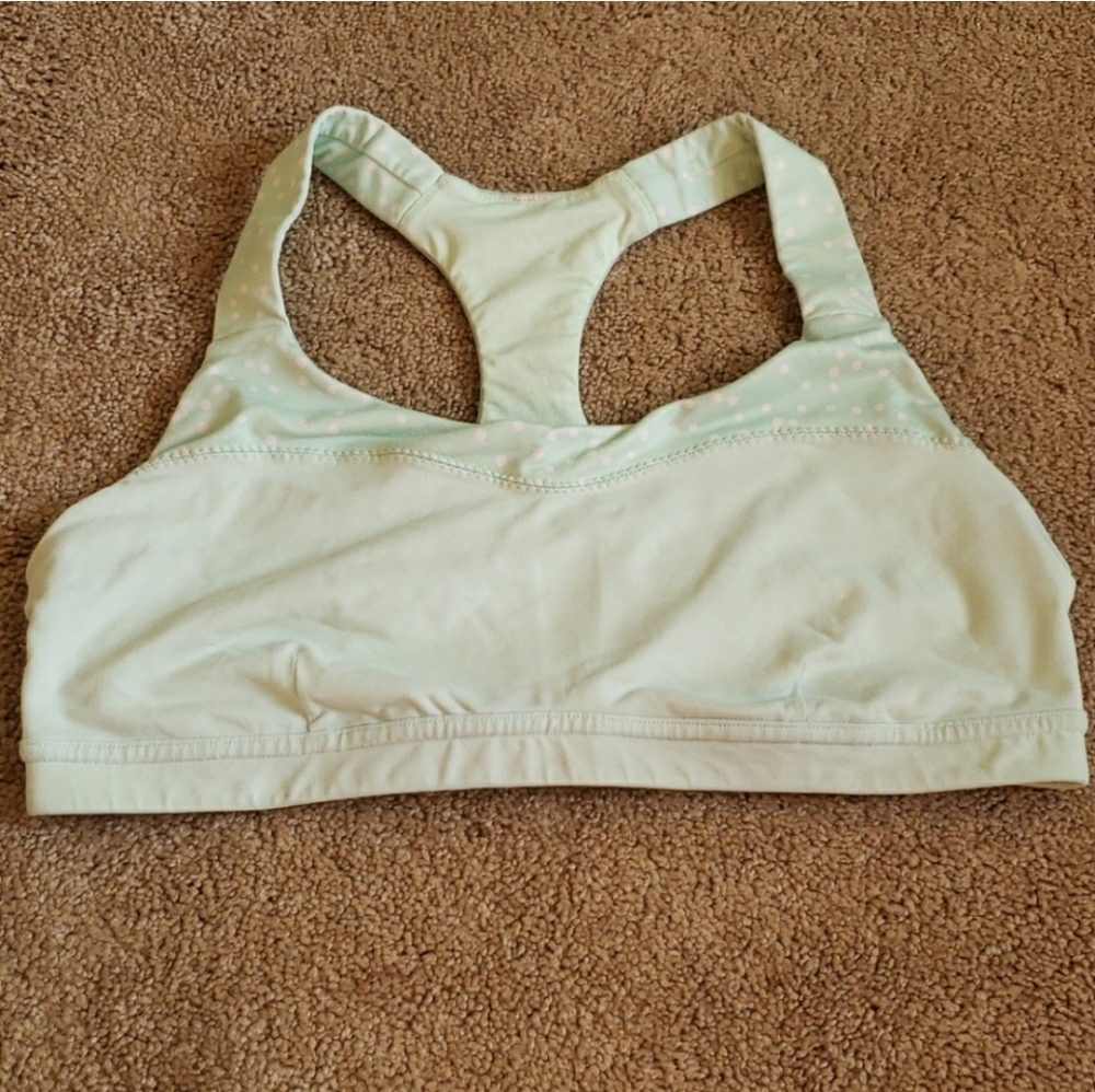 Ming Green Lululemon Bra